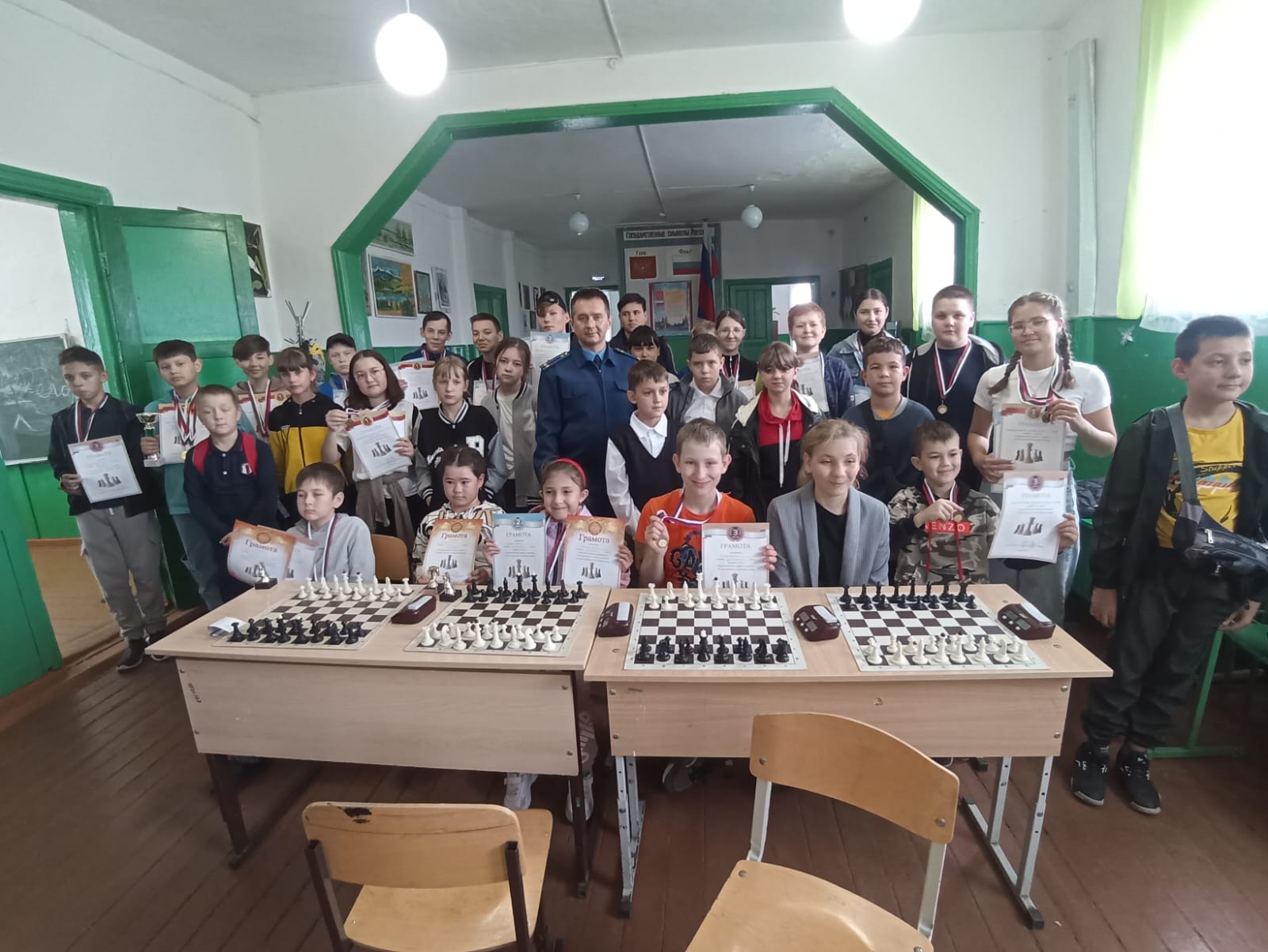 Турнир по шахматам на Кубок прокурора.