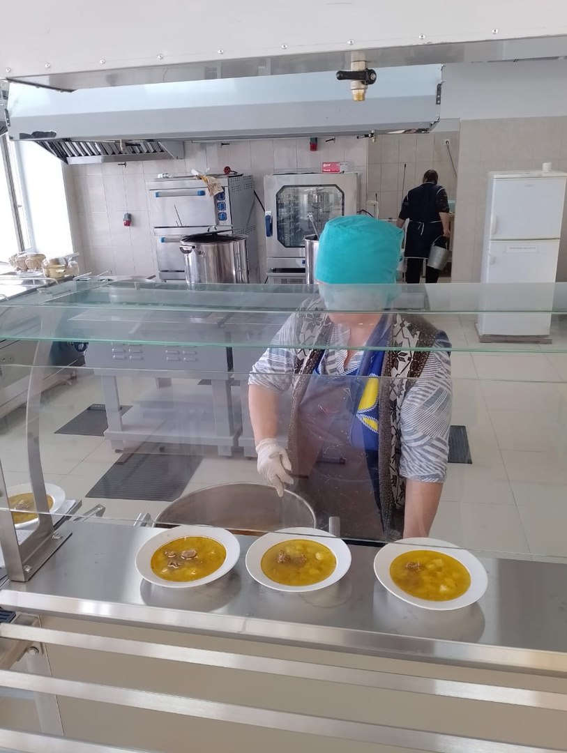 Альменевская школа открыла столовую для питания ребятишек после капитального ремонта..